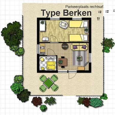 Tiny House De Berken Hotel *